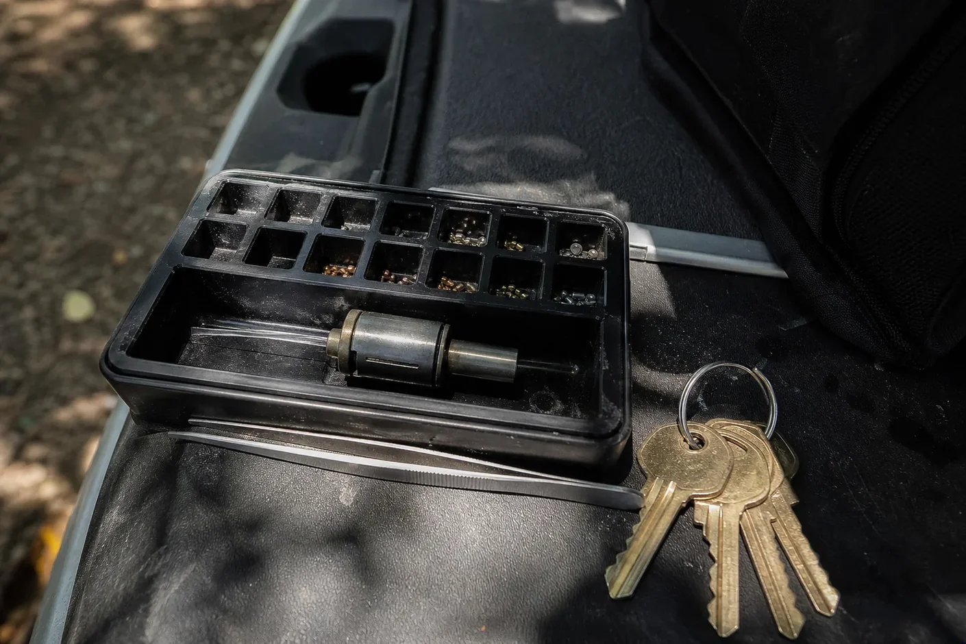 Pinning tray and new keys for a master key system in Wentzville, MO